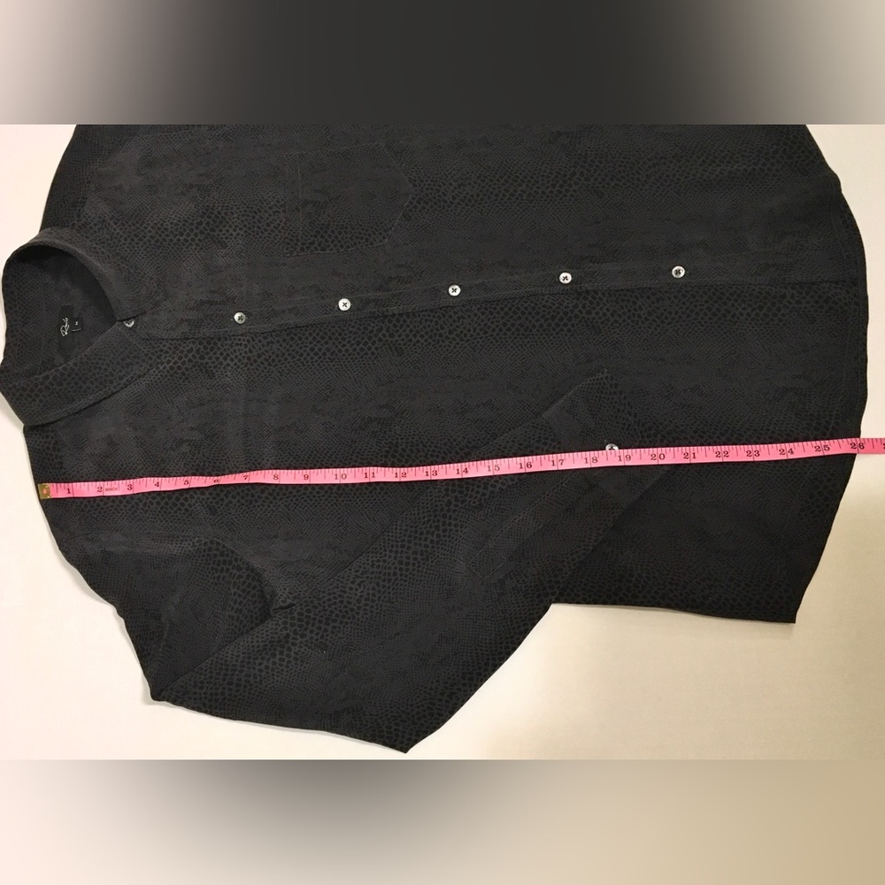 Rails Kate Cobra Silk Button Down - image 7